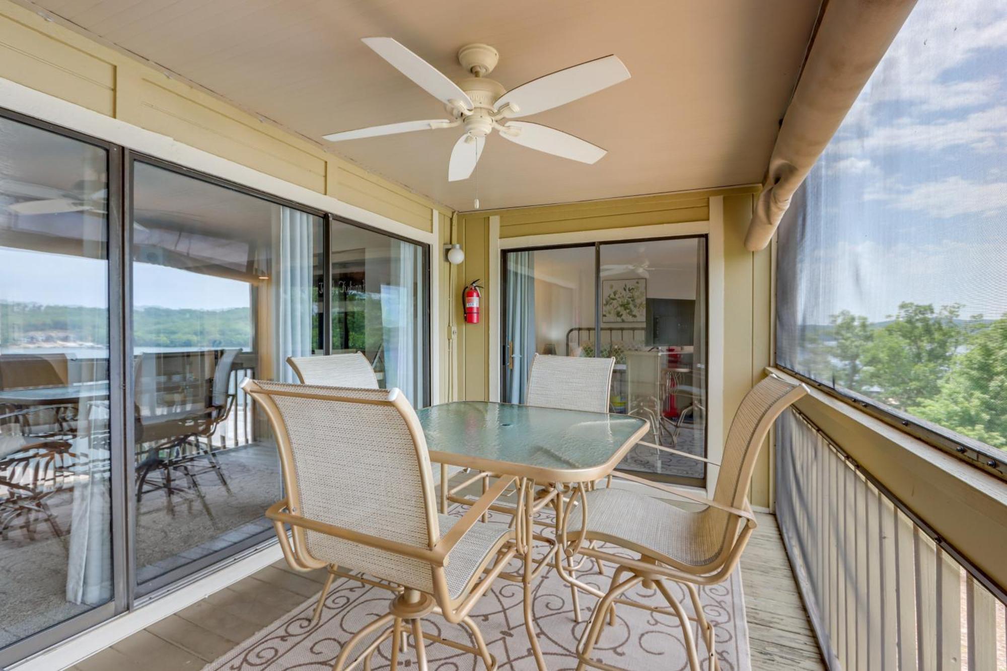 Modern Condo With Screened Balcony And Views! Osage Beach Zewnętrze zdjęcie